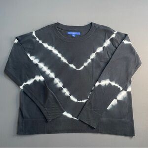 Apt. 9 Black and White Crewneck Sweater